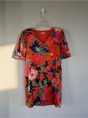 Jodifl Tropical Coloful Boutique Dress Size Small